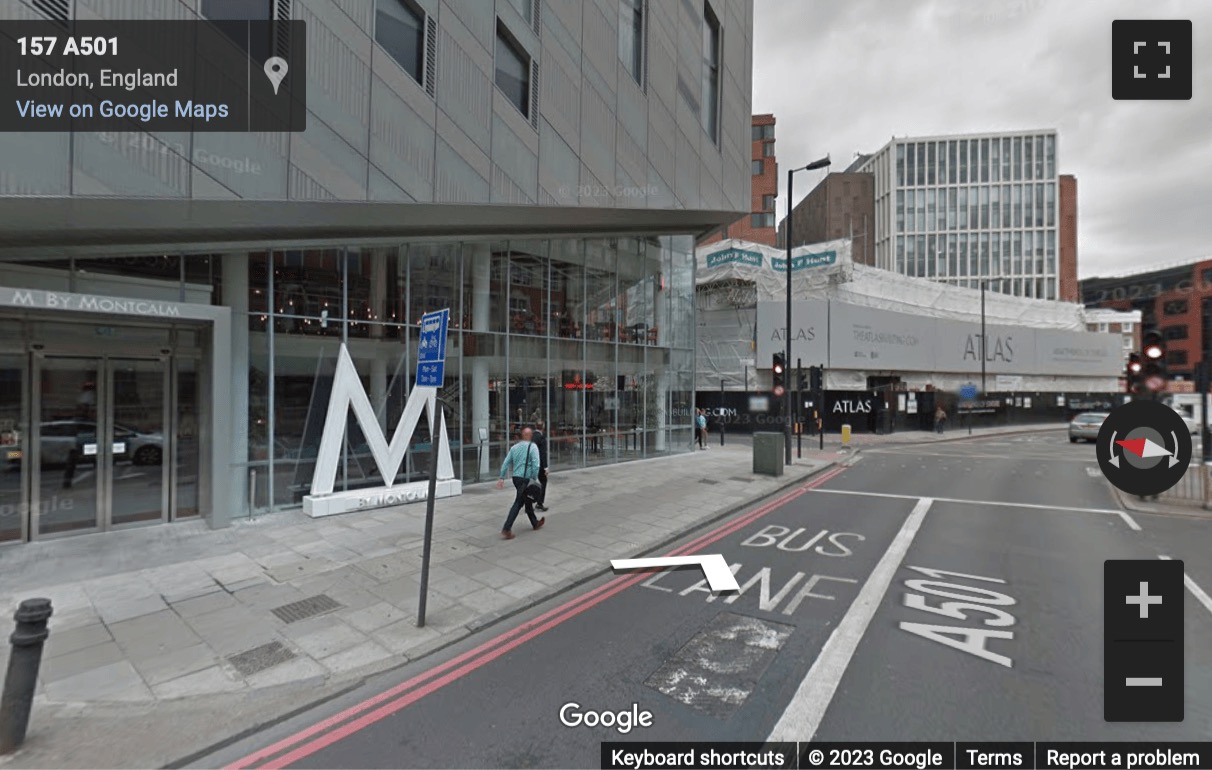 Street View image of Eagle House, 161 City Road, London, Central London, EC1V
