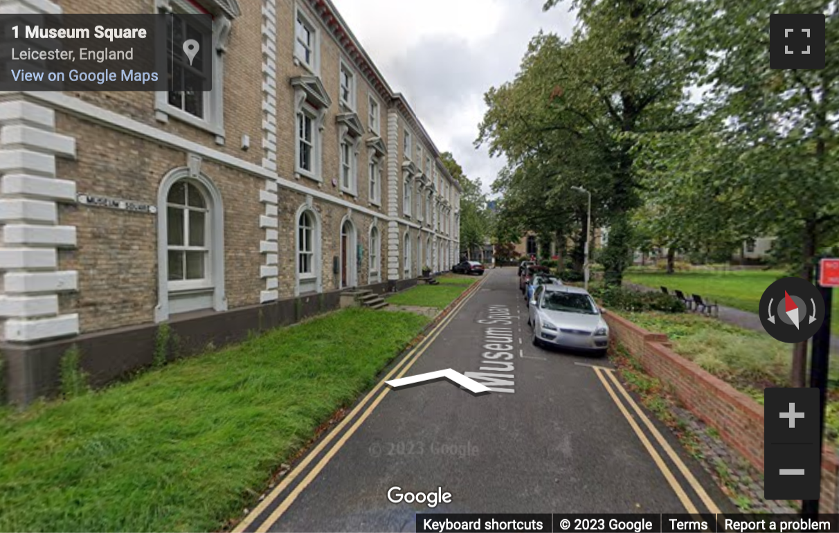Street View image of 5 Museum Square, Leicester, Leicestershire