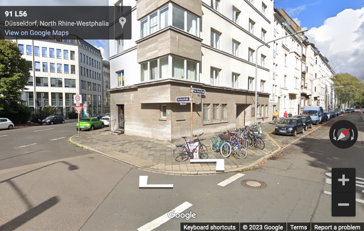Street View image of Prinz-Georg-Straße 91, Dusseldorf, Germany
