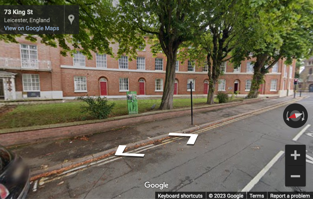 Street View image of 12 King Street, Leicester, Leicestershire