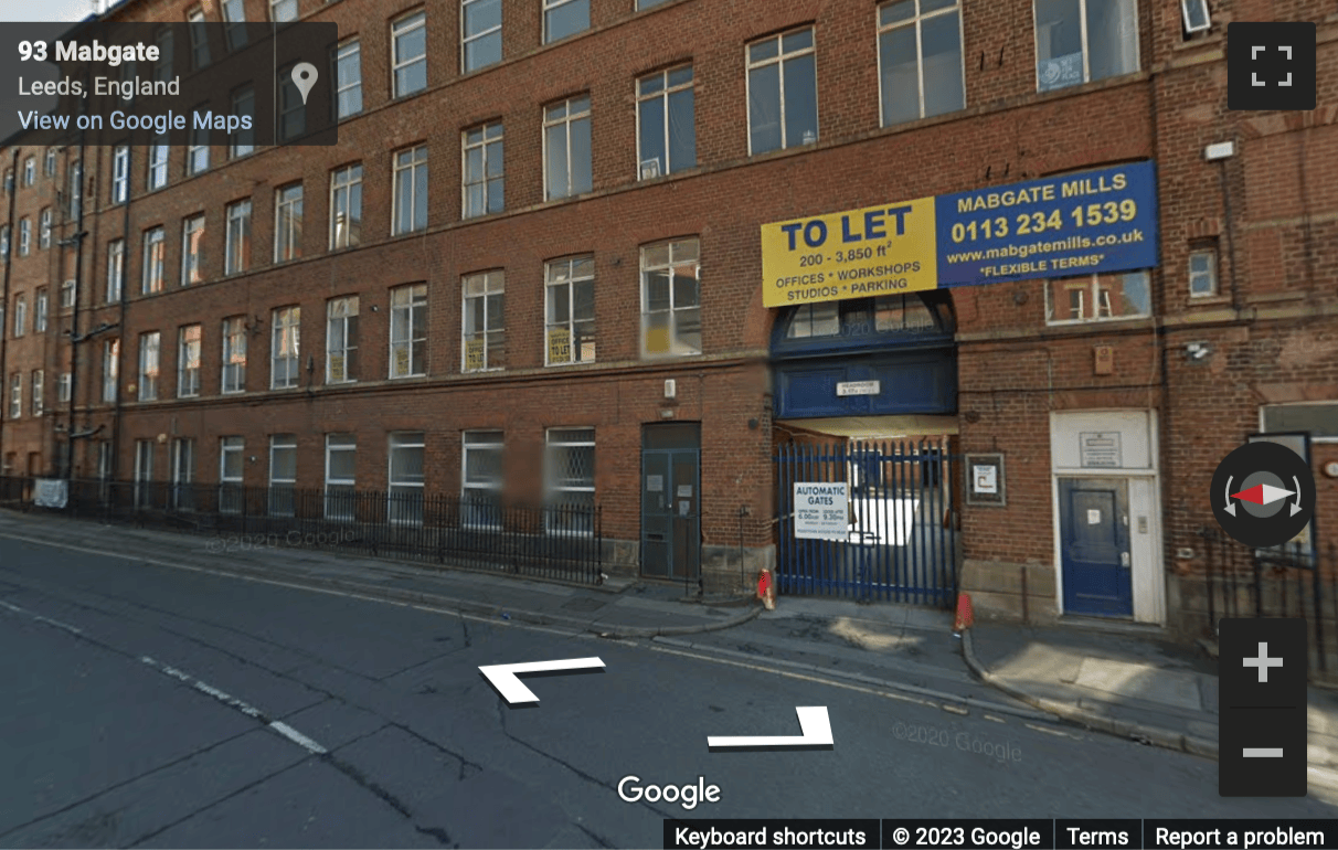 Street View image of 93-99 Mabgate, Leeds, Yorkshire