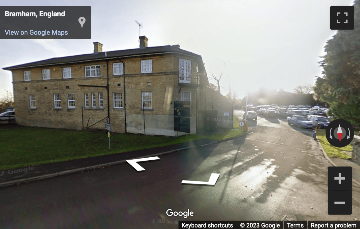 Street View image of Bowcliffe Hall, Bramham, Wetherby, Leeds, Yorkshire