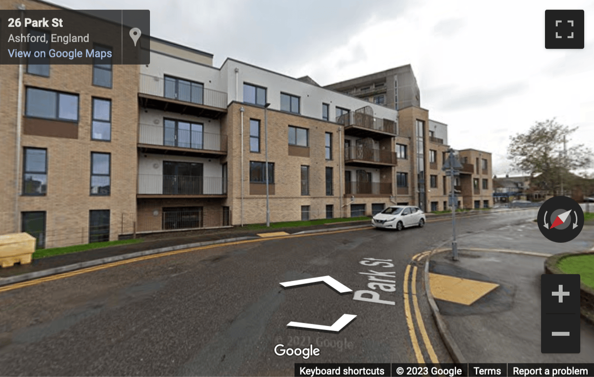 Street View image of The Panorama, Park Street, Ashford, Kent, Middlesex
