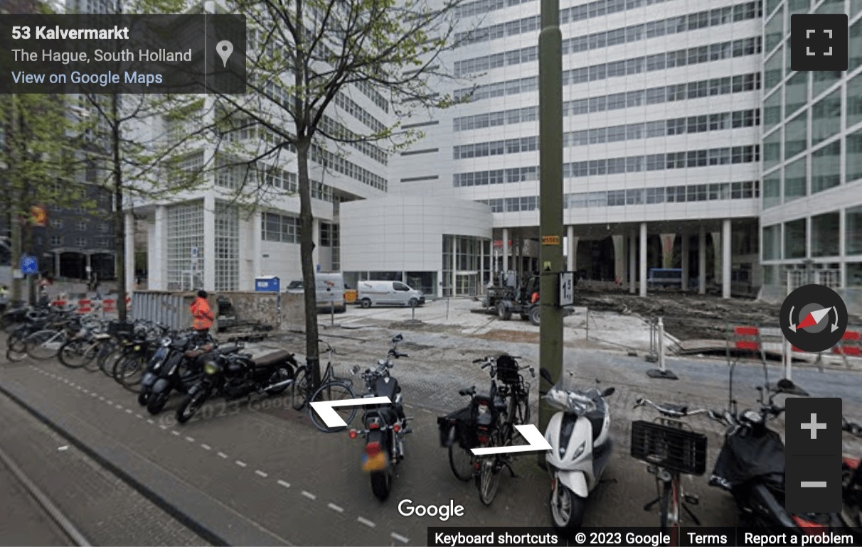 Street View image of Kalvermarkt 53, The Hague, South Holland, Netherlands