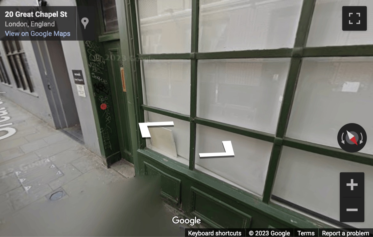 Street View image of Sheraton House, 16 Great Chapel Street, Soho, Central London, W1F