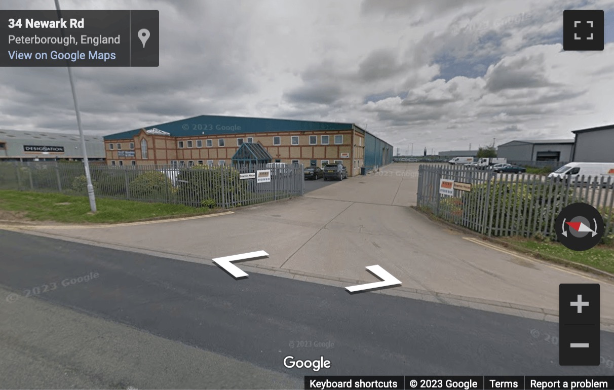 Street View image of Pinnacle House, Newark Road, Peterborough, Cambridgeshire