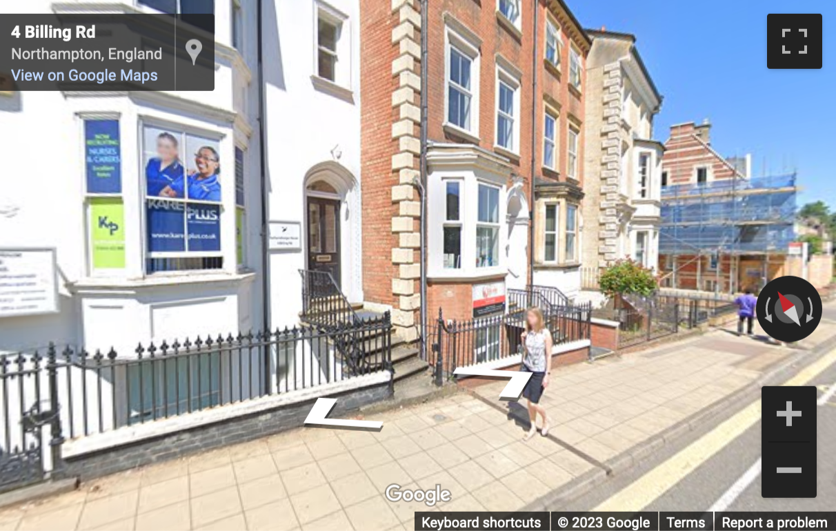 Street View image of Rothersthorpe House, 4 Billing Road, Northampton, Northamptonshire