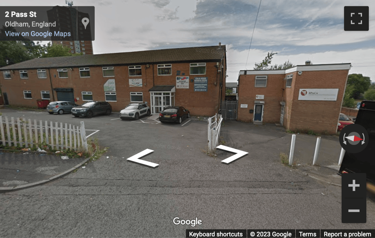 Street View image of Italia House Business Centre, Pass Street, Oldham, Lancashire