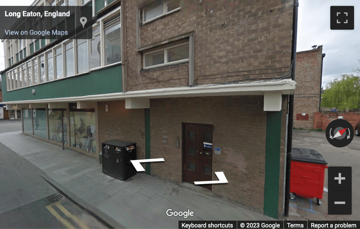 Street View image of 2nd floor, 1 Union St, Long Eaton, Nottingham, Nottinghamshire