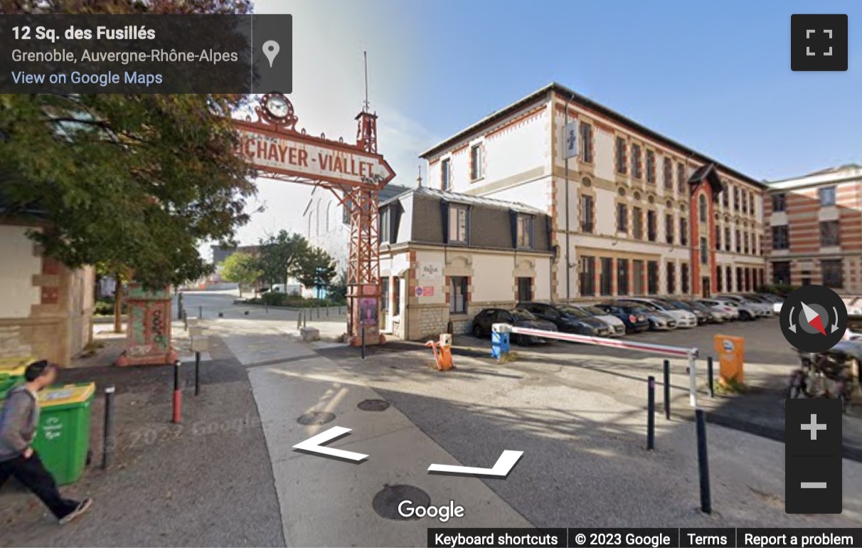 Street View image of Grenoble City, 155-157 cours Berriat, Province Nord, Grenoble, Rhone Alpes, France