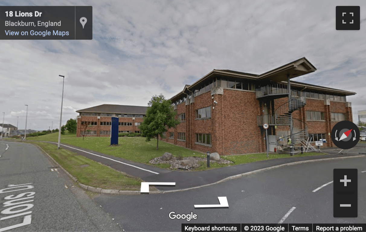Street View image of The Beehive, Lions Drive, Shadsworth Business Park, Blackburn, Lancashire
