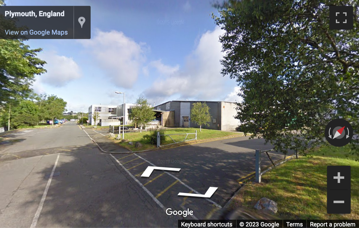 Street View image of Burrington Business Park, Burrington Way, Plymouth, Devon