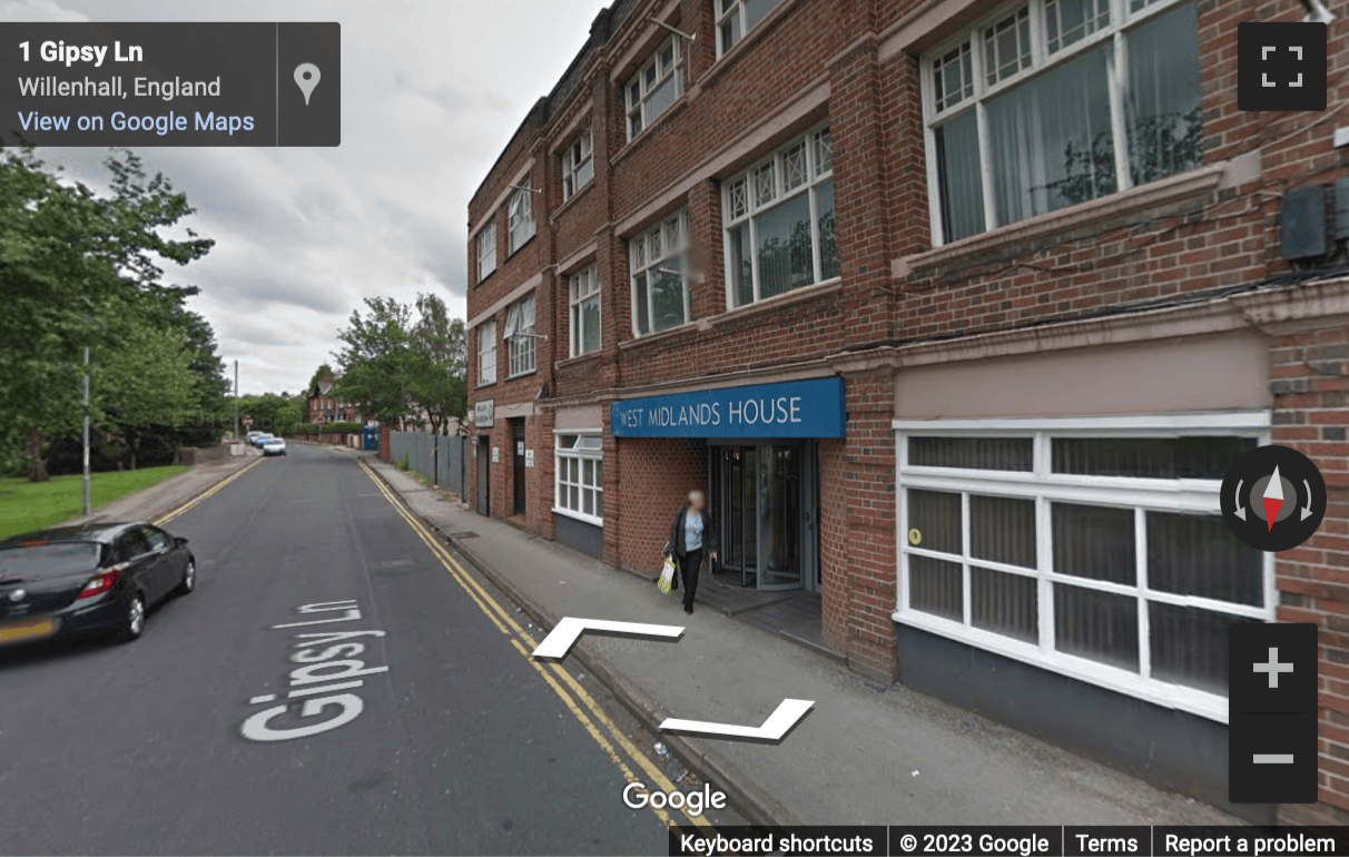 Street View image of West Midlands House, Gipsy Lane, Willenhall