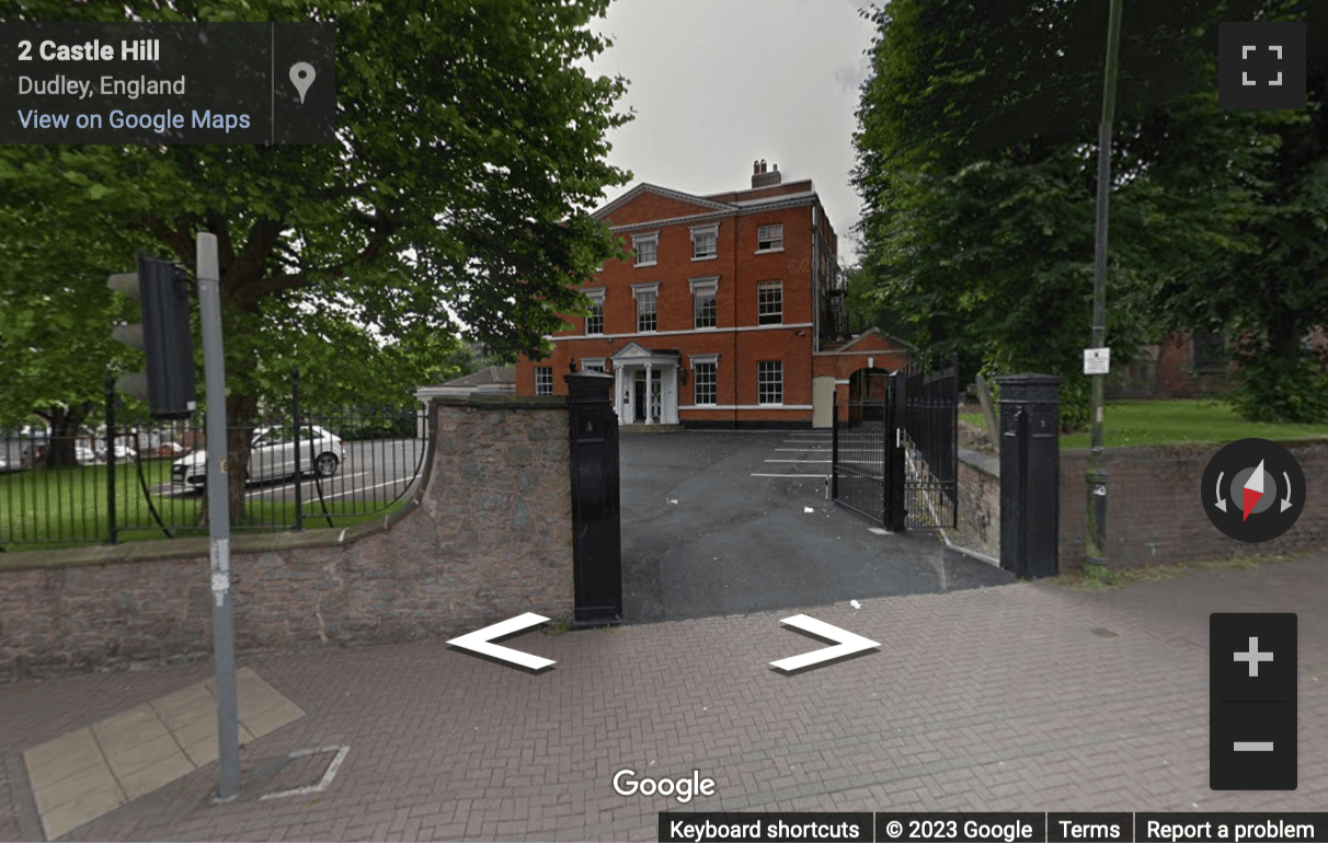 Street View image of King Charles House, Castle Hill, Dudley, West Midlands