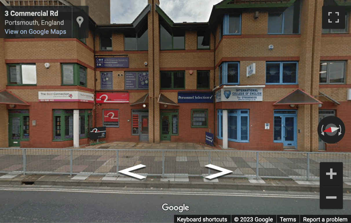 Street View image of Unit 6 Sovereign Gate, 308-314 Commercial Road, Portsmouth, Hampshire