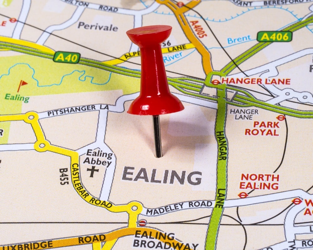 Ealing Map